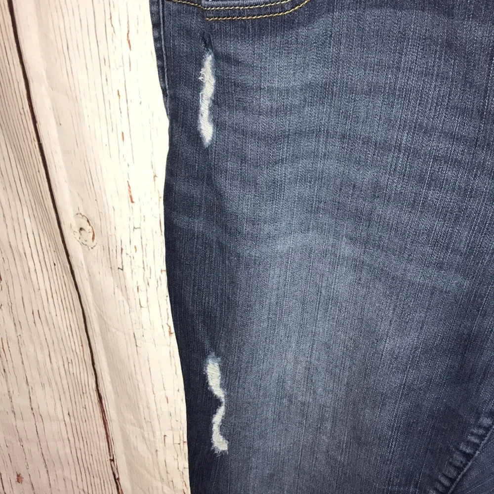 Women's Dark Blue Jeans - Picture 3 of 4